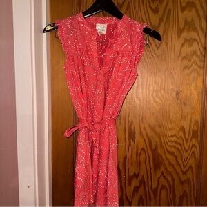 Peek Dress Sleeveless with Buttons at Neck XXL (12)